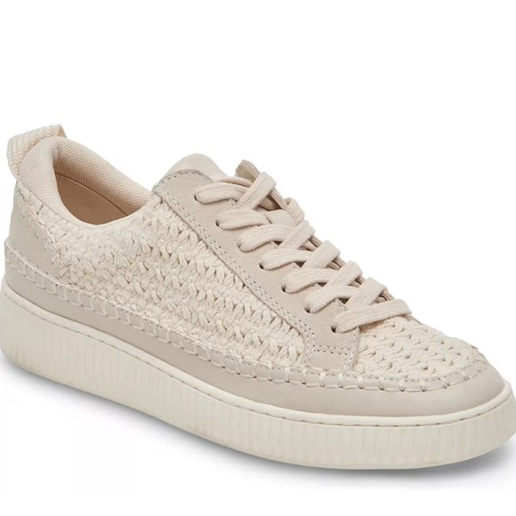 Dolce Vita Shoes - NEW Dolce Vita Nicona Women's Cream Woven Sneakers